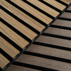 AKUSLAT 23.62*23.62*0.82inch Acoustic wood paneling for Apartmen Enhance quality soundproofing Improve spatial effects