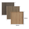 AKUSLAT 23.62*23.62*0.82inch Acoustic wood paneling for Apartmen Enhance quality soundproofing Improve spatial effects